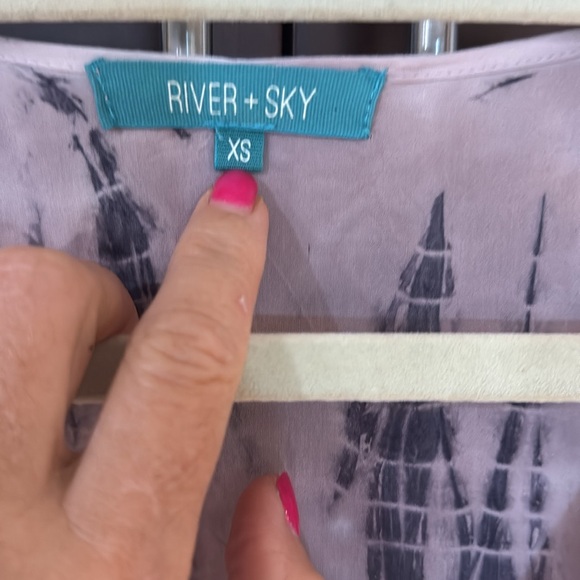 River & Sky sleeveless Tie Dye Boho Romper multicolor Size XS - Picture 6 of 11